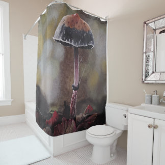 Rideaux De Douche Le Mini Champignon Blessé
