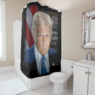 Rideaux De Douche Le Président Donald Trump 45 47 USA Patriot