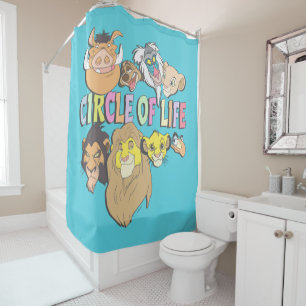 Rideaux De Douche Le Roi Lion  Cercle de vie