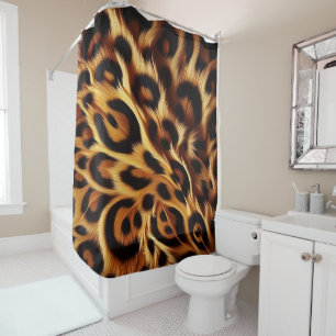 Rideaux De Douche Léopard Bliss : Gras Prints, Soirées douillettes
