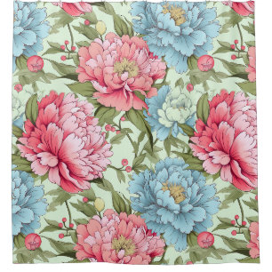 Rideaux De Douche Les pivoines taïwanaises