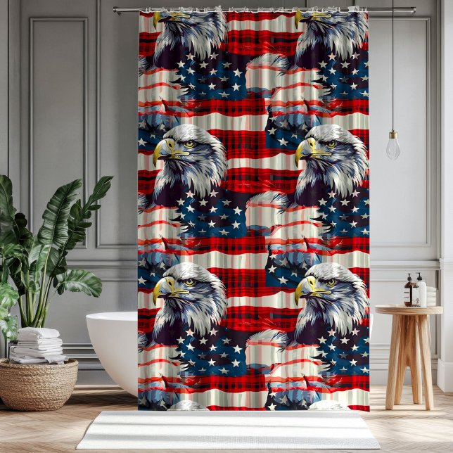 Rideaux De Douche Liberty Soars Curtain Eagle Pride for Your Home (Liberty Soars Curtain Eagle Pride for Your Home)