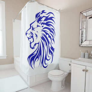 Rideaux De Douche Lion le Roi de la jungle, cadeaux amoureux de lion