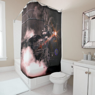 Rideaux De Douche Locomotive