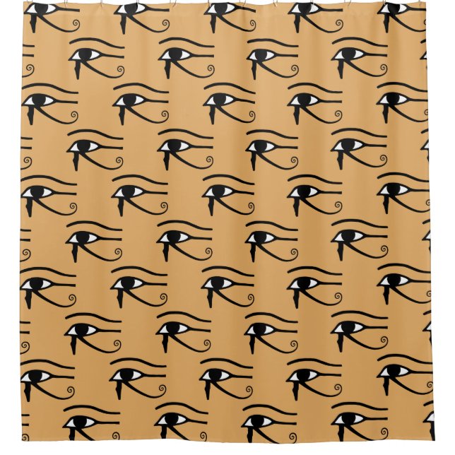 Rideaux De Douche L'oeil de Horus Motif (Devant)