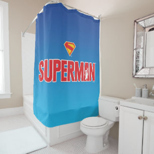 Rideaux De Douche Logo classique Superman Bold