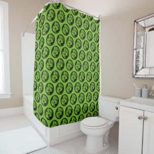 Rideaux De Douche Logo du poing de Hulk des Avengers