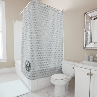 Rideaux De Douche Louis Vuitton Style Motif