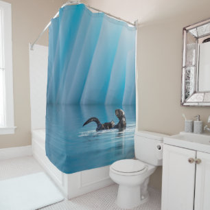 Rideaux De Douche Loutre de mer espiègle