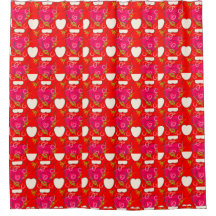 Love Pattern Rouge"