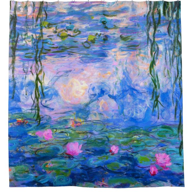 Rideaux De Douche Lys d'eau Claude Monet restaurés (Devant)