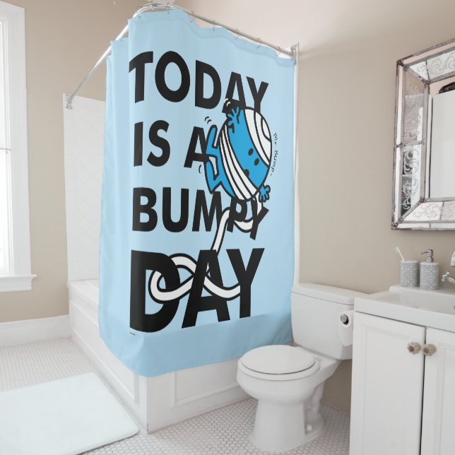 Rideaux De Douche M. Bump | Aujourd'hui est une journée difficile (En situation)
