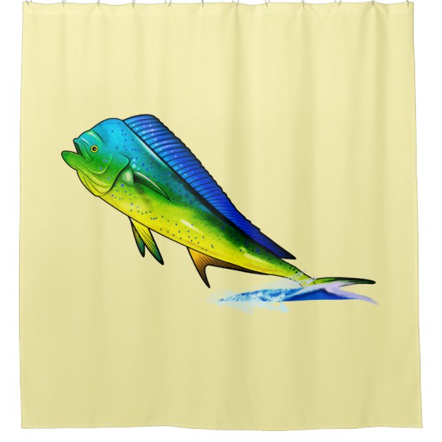Rideaux De Douche Mahi Mahi (Devant)