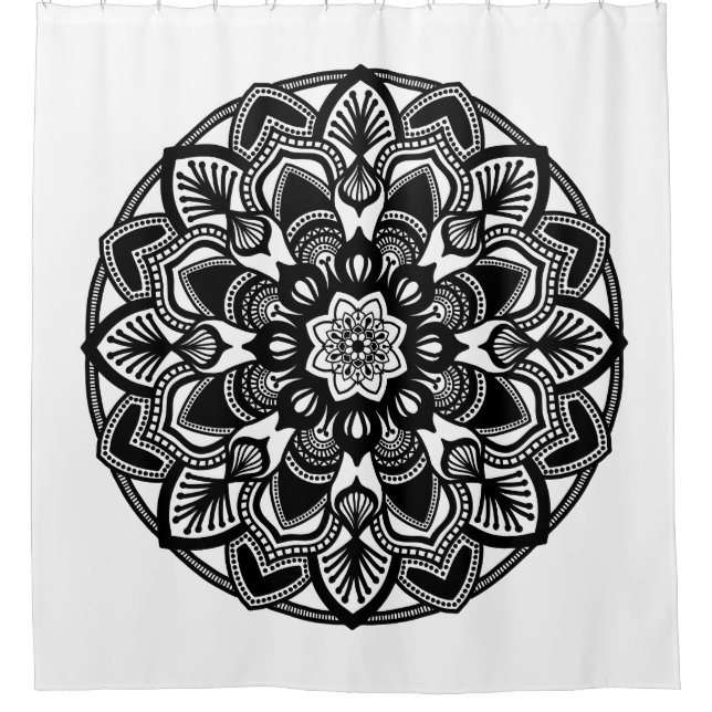 Rideaux De Douche Mandala B102 (Devant)