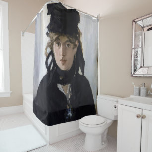 Rideaux De Douche Manet - Berthe Morisot with a bouquet of violets