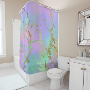 Rideaux De Douche Marbre millénaire   Playbow Pastel Ombre