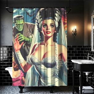 Rideaux De Douche Mariée d'horreur vintage