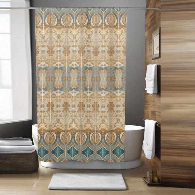 Rideaux De Douche Marocain Boho Douche Style 2 (Créateur téléchargé)