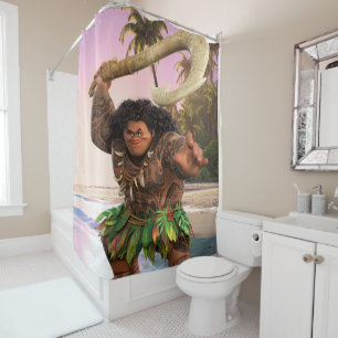 Rideaux De Douche Maui Magical Hook