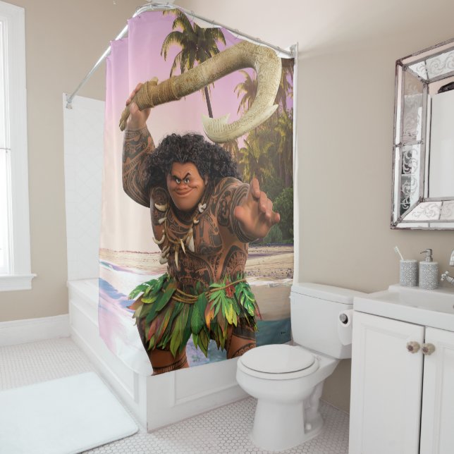 Rideaux De Douche Maui Magical Hook (En situation)