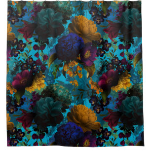 Rideaux De Douche Maximalisme Mystique Gras Moody Florals