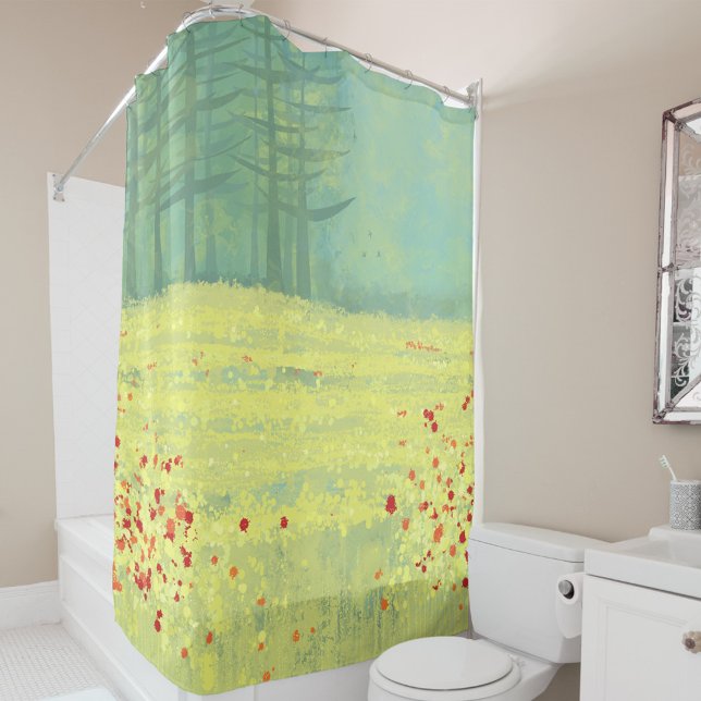 Rideaux De Douche Meadow Landscape (Créateur téléchargé)