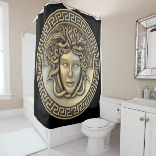 Rideaux De Douche Medusa d'or