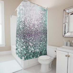 Rideaux De Douche Mermaid Ocean Parties scintillant Glam #4 (Parties