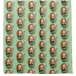Rideaux De Douche Mermaid Shower Curtain