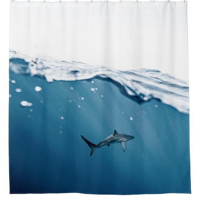 Rideaux De Douche Merveilleux requin (Devant)