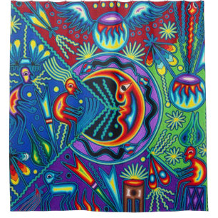 Rideaux De Douche Mexique Mexique Mexique Maya Aztec LatinX Hispaniq