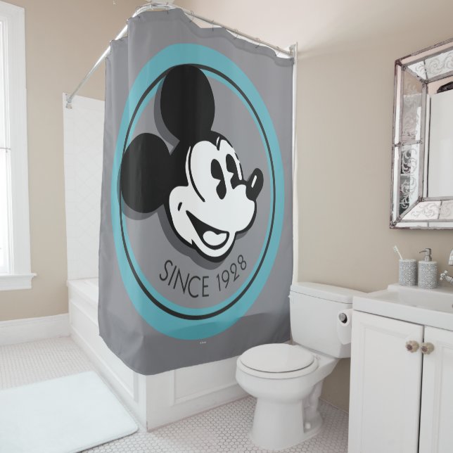 Rideaux De Douche Mickey Classique Depuis 1928 (En situation)