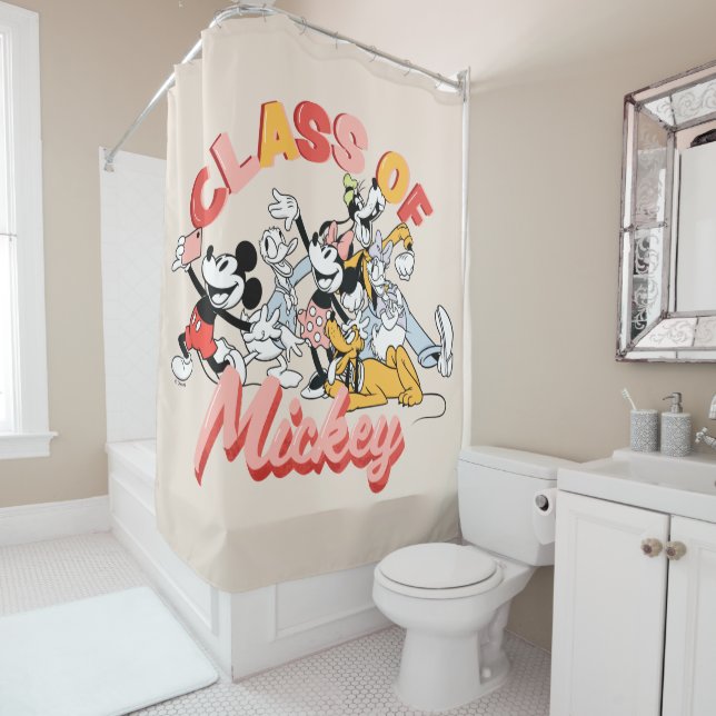 Rideaux De Douche Mickey et ses amis | Classe Mickey (En situation)