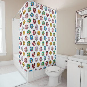 Rideaux De Douche Mickey & Friends Motif Cercles Classiques