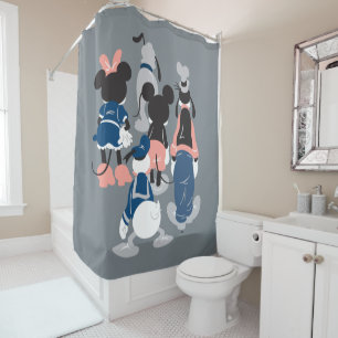 Rideaux De Douche Mickey   Mickey Friend Turns