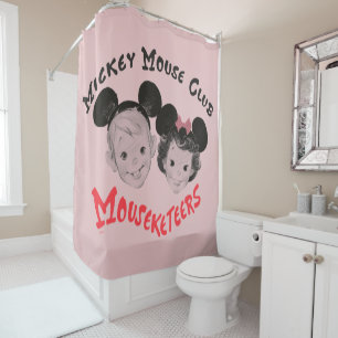 Rideaux De Douche Mickey Mouse Club Mouseketeers