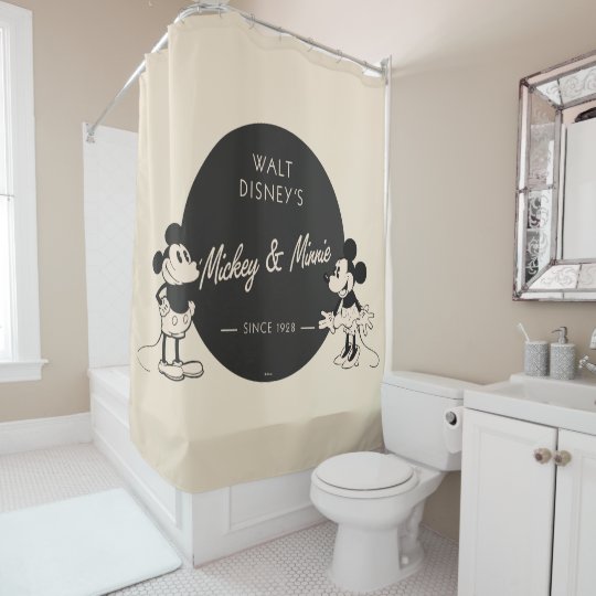 Rideaux De Douche Mickey vintage et Minnie | Zazzle.ca Rideaux De Douche Mickey vintage et Minnie | Zazzle.ca