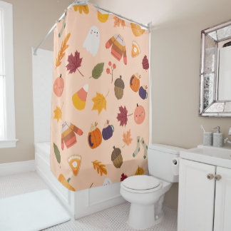 Rideaux De Douche Mignon Automne