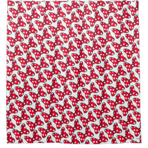 Rideaux De Douche Minnie branchée Polka Motif de point