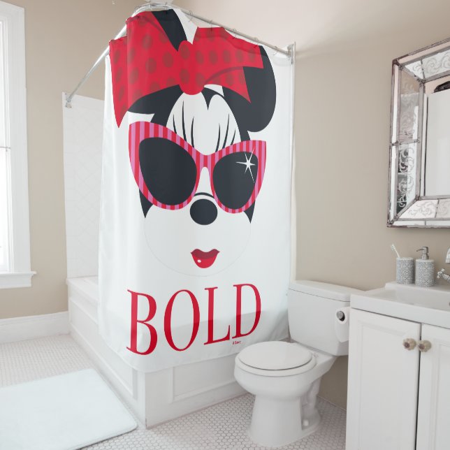 Rideaux De Douche Minnie | Hollywood - Bold (En situation)