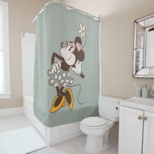 Rideaux De Douche Minnie Mouse Minnie frappe un poteau
