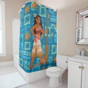 Rideaux De Douche Moana   Fille De La Mer