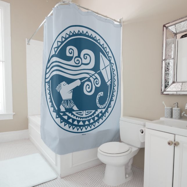 Rideaux De Douche Moana| Maui - Trickster (En situation)