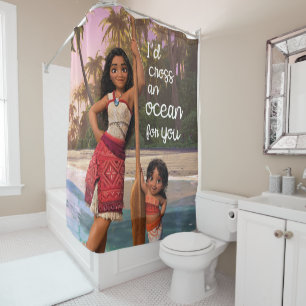 Rideaux De Douche Moana & Simea : Je traverserais un océan pour vous