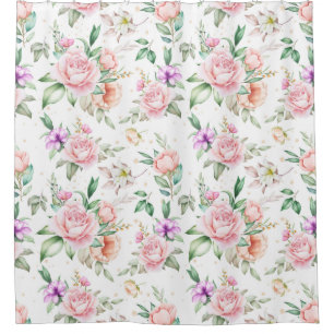 Rideaux De Douche Modèle floral