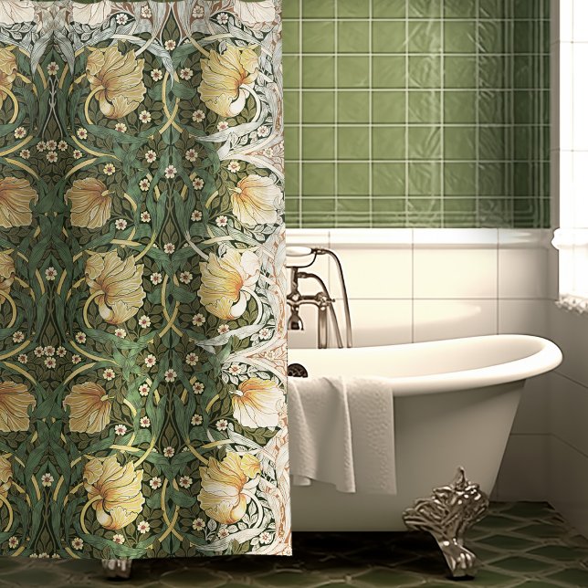 Rideaux De Douche Modèle floral William Morris (Créateur téléchargé)