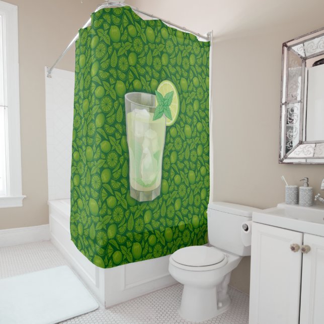 Rideaux De Douche Mojito (En situation)