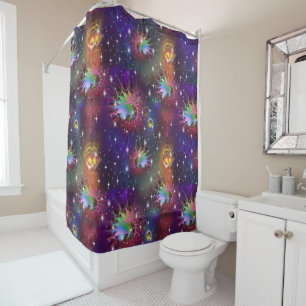 Rideaux De Douche Mon Glamour Funky Disco Motif