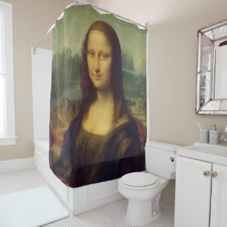 Rideaux De Douche Mona Lisa By Leonardo Da Vinci