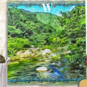 Rideaux De Douche Monogram Vallarta River South 0366